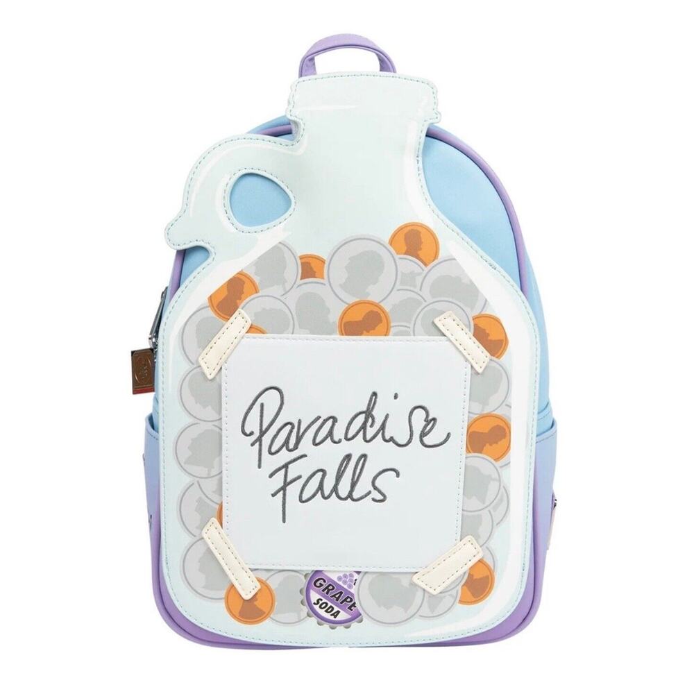 NWT UP Paradise Falls Coin Jar Mini Backpack